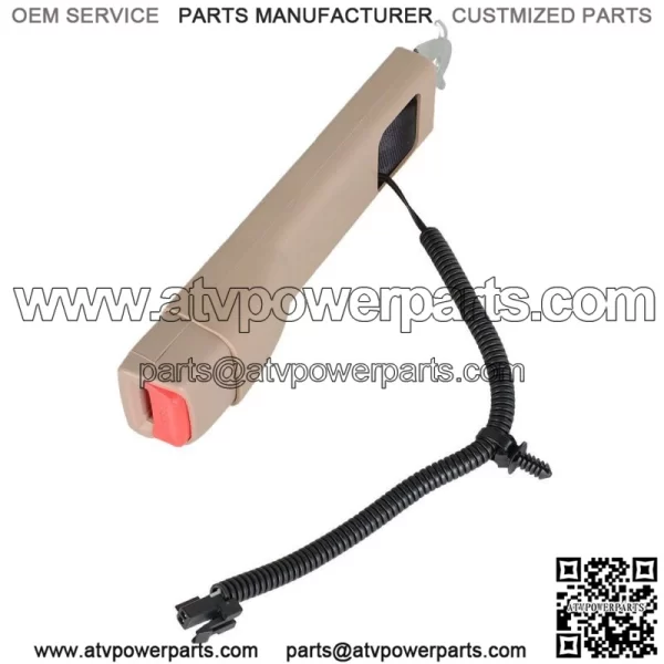 Tan Seat Belt Buckle End For 2007-2013 GMC Sierra 1500 Chevrolet Silverado 1500 - Image 5