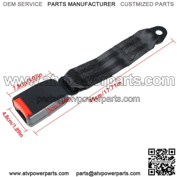 For 1982-1995 Jeep Wrangler CJ YJ 2Pcs Universal 3 Points Retractable Seat Belts - Image 5