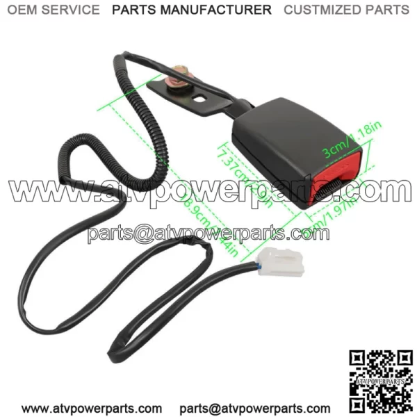 For 2001-2003 Mazda Protege 5 Front Left Driver Seat Belt Buckle Receiver Lock - Image 3
