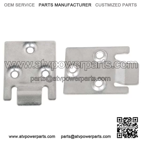 NEW Set of 2 Seat Bottom Hinge and Plate for EZGO TXT/Medalist 1995 Up Golf Cart - Image 5