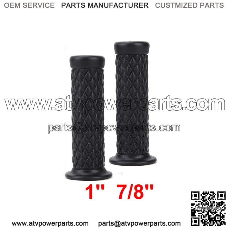 22mm 7/8" Hand Grips Handlebar For Honda Kawasaki Suzuki  ATV Dirt Street Bike  (For: Honda)