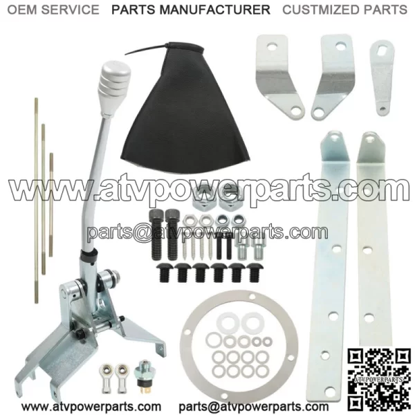 For GM TH350 Transmission Shifter Turbo 350 Automatic Shifter Complete 12" Stick