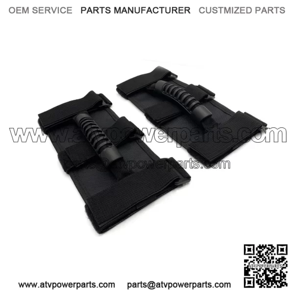 UTV Roll Bar Grab Handle Grips fit CFMOTO Polaris Hisun Massimo Coleman 1.5"- 3" (Fits: Yamaha Rhino 660)