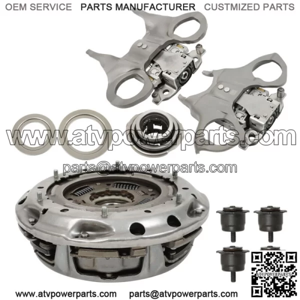 For 2012-2019 Ford Focus Fiesta Transmission Dual Clutch Fork Kit 6DCT250 DPS6