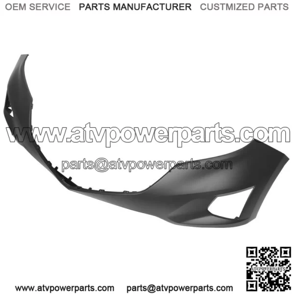 Fit For Chevy Equinox 2018 2019 2020 2021 Front Upper Bumper With Tow Hook Hole - Image 3