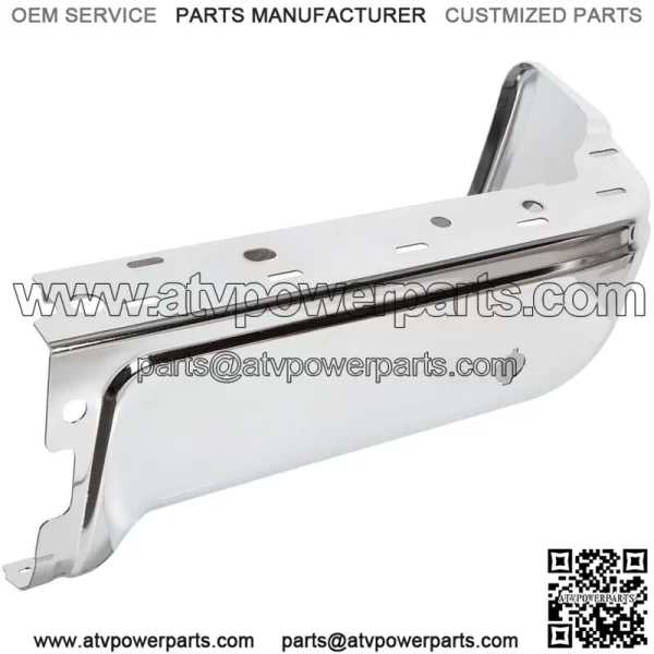 Chrome Rear Bumper Face Bar For 2009-2014 Ford F-150 Right RH W/ Park Assist - Image 3