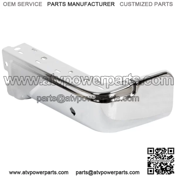 Chrome Rear Bumper Face Bar For 2009-2014 Ford F-150 Right RH W/ Park Assist - Image 4