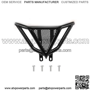 Front Bumper Grab Bar Black For Yamaha 700 700R YFM 2006-2024 For: More than one vehicle