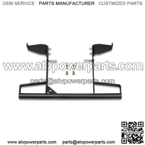 Rear Steel Wide Grab Bar Bumper For Yamaha 06-20 700 700R YFM700 Black For: More than one vehicle