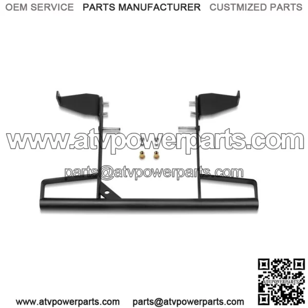 Rear Steel Wide Grab Bar Bumper For Yamaha 06-20 700 700R YFM700 Black For: More than one vehicle