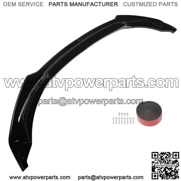 For 2015-2019 BMW F80 M3 F82 F83 M4 Front Bumper Lip Splitter CS Style Gloss - Image 2