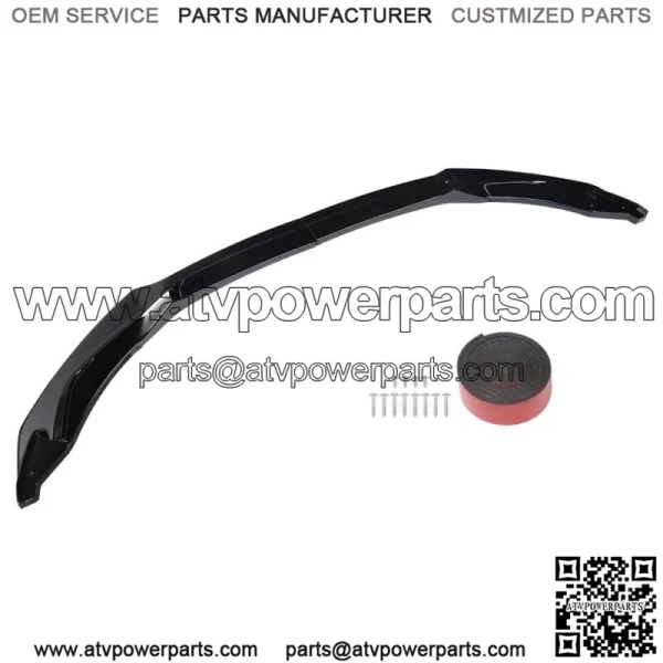 For 2015-2019 BMW F80 M3 F82 F83 M4 Front Bumper Lip Splitter CS Style Gloss - Image 3