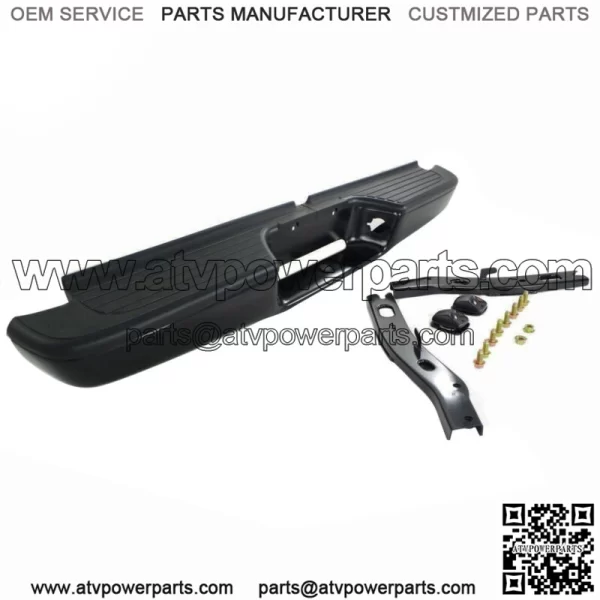 Fit For 1995-2004 Toyota Tacoma Truck Complete Steel Rear Step Bumper Assembly - Image 3