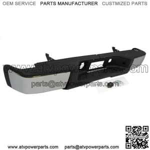 For 2007-2013 Chevy Silverado GMC Sierra 1500 Truck Chrome Rear Bumper Assembly