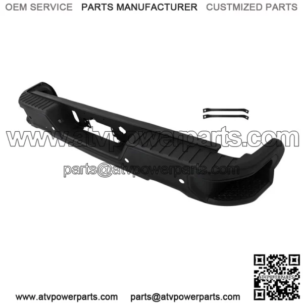 Rear Bumper Assembly For 2019-2023 Chevy Silverado Sierra w/ Park & Dual Exhuast - Image 2