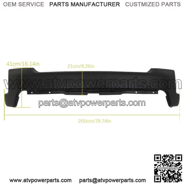 For 2019 2020 2021 Chevy Silverado 1500 Front Bumper Bar W/o Sensor Holes - Image 2