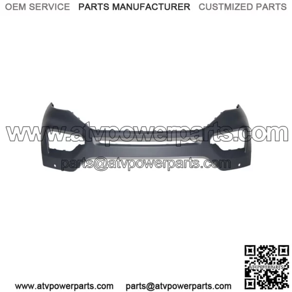 Fit For 2020 2021 Ford Explorer  Front Bumper Upper With Park Sensor Holes - Image 2