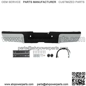 Rear Step Bumper For Ford F-250 F-350 F-450 Super Duty 08-16 Without Sensor Hole