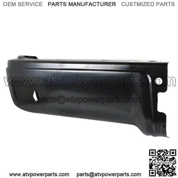 Steel Rear Bumper End For 2009-2014 Ford F-150 Right With Park Primered Black - Image 2