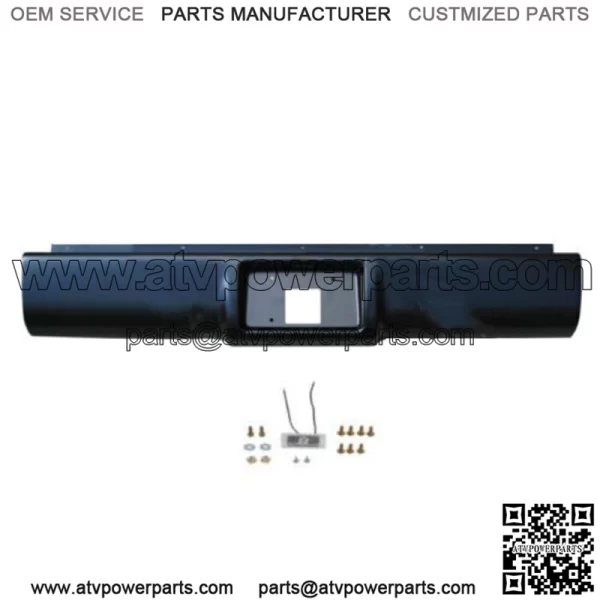 For 1988-1998 Chevrolet C1500 / K2500 Rear Bumper With License Plate Holes Rear - Image 2