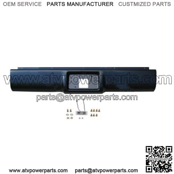 For 1988-1998 Chevrolet C1500 / K2500 Rear Bumper With License Plate Holes Rear - Image 3