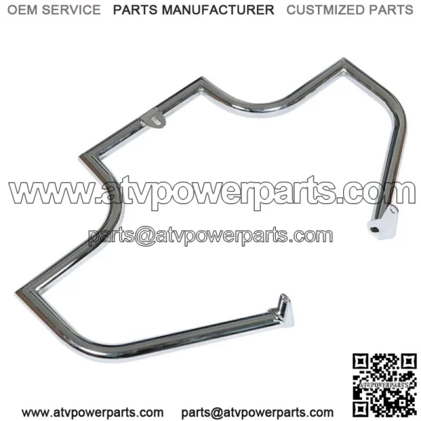 For Heritage Softail 2000-2017 Highway Engine Guard Crash Bar - Image 3