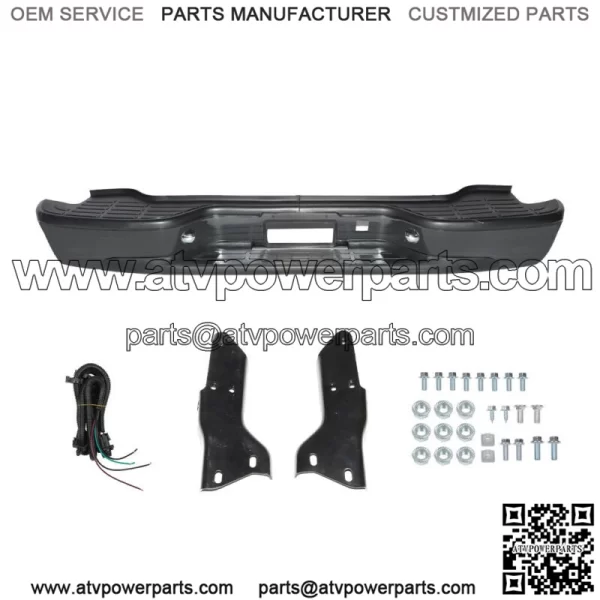 Rear Step Bumper Assembly For 2000-2006 Chevrolet Suburban Tahoe GMC Yukon - Image 2