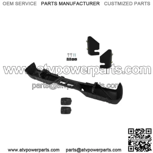 Rear Step Bumper Assembly Black Steel For 2007-2013 Toyota Tundra TO1103115