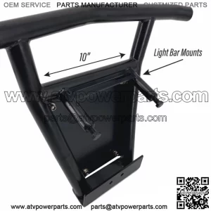 Polaris RZR Turbo S Black NEW Sport Style Front Bumper (2018 -2023) (For: Polaris)
