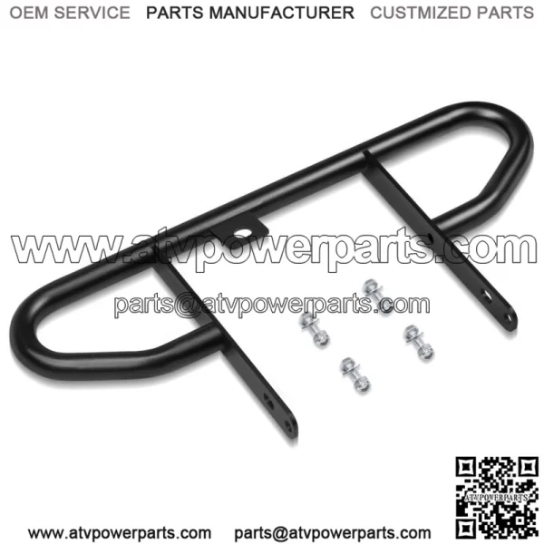 Rear Grab Bar Bumper Wide Bracket Black Polaris Predator 500 2003-2007 ATV (For: Polaris) - Image 2