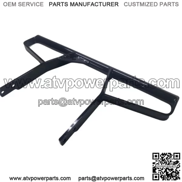 Polaris outlaw 500/525 irs grab bar Bumper Rack 06-08 Aluminum T6 Black. - Image 3
