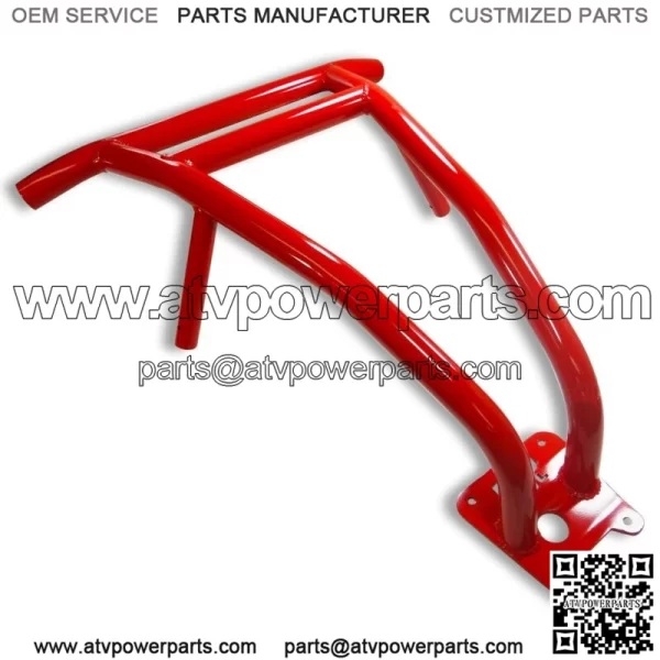 Pro Race Steel Tube Rear Bumper for Polaris RZR XP 1000 XP4 Turbo 2019-up Red (For: Polaris) - Image 2