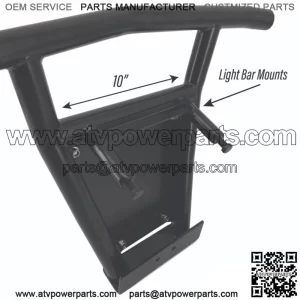 Black Polaris RZR 1000 Turbo Front Bumper XP XP4