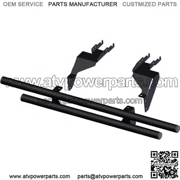 Polaris General 1000 XP & Crew Rear Bumper Black 2016-2021(For: Polaris)