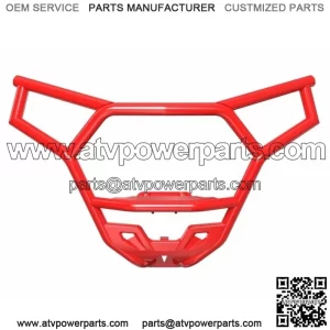 2019-2024 Polaris RZR TRAIL XP1000 Front High Coverage Bumper Red 2884732-293