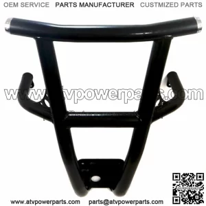 Custom Tubular Steel Rear Bumper Polaris RZR XP1000 Turbo Stealth Black (For: Polaris)