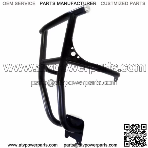 Custom Tubular Steel Rear Bumper Polaris RZR XP1000 Turbo Stealth Black (For: Polaris) - Image 2