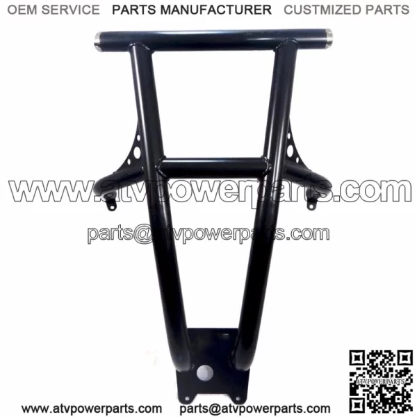 Custom Tubular Steel Rear Bumper Polaris RZR XP1000 Turbo Stealth Black (For: Polaris) - Image 3