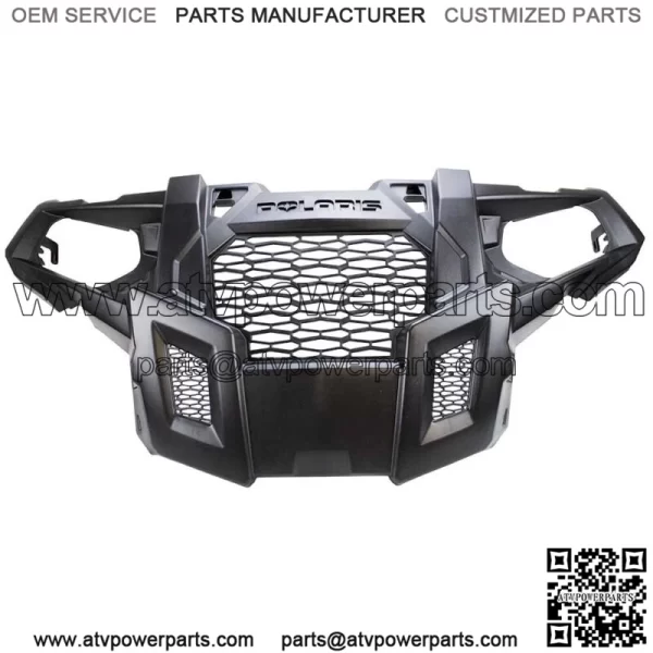 Polaris 5450067-070 Black Upper Front Bumper 2014-2019 EURO 325 Sportsman 900 (For: Polaris) - Image 2