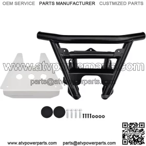 Front Brush Guard Low Profile Bumper For Polaris RZR Turbo R/Pro R 2022-2024 (For: Polaris)