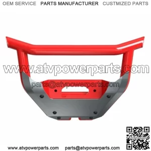 2022 Genuine Polaris RZR Turbo R Front Pre Runner Winch Bumper Red 2884355-293