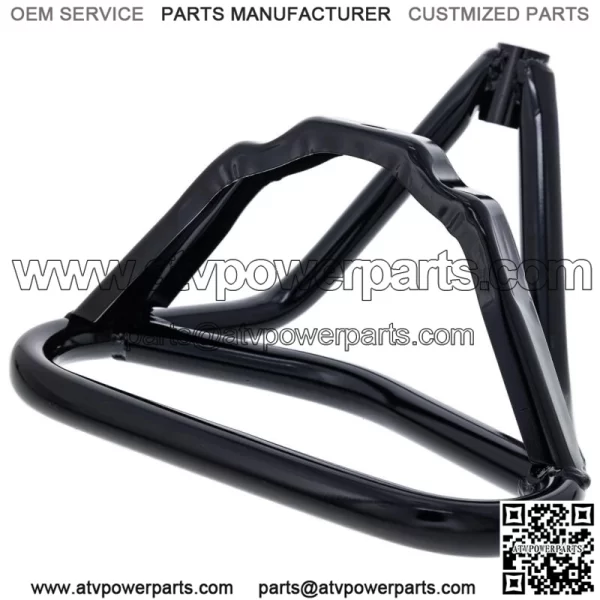 Polaris 0452618-067 Gloss Black Front Bumper 2007-2021 Phoenix 200 ATV (For: Polaris) - Image 3