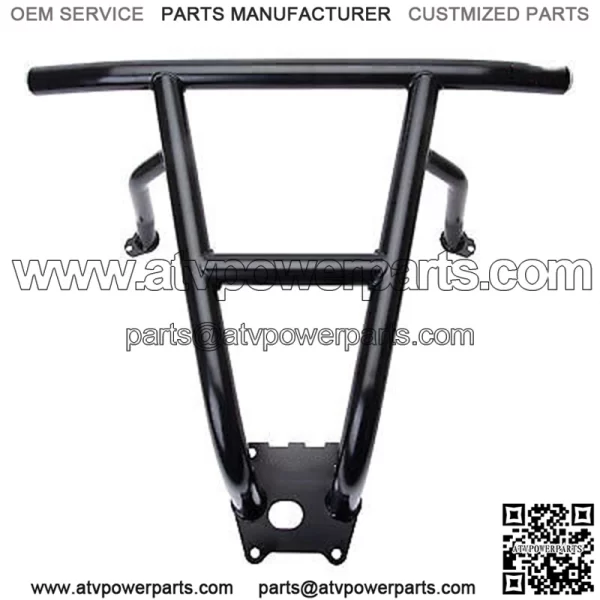 Impact Rear Bumper Black For POLARIS RZR XP 1000 2014-2016 (For: Polaris)