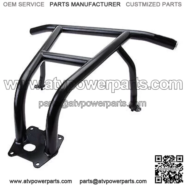 Impact Rear Bumper Black For POLARIS RZR XP 1000 2014-2016 (For: Polaris) - Image 2