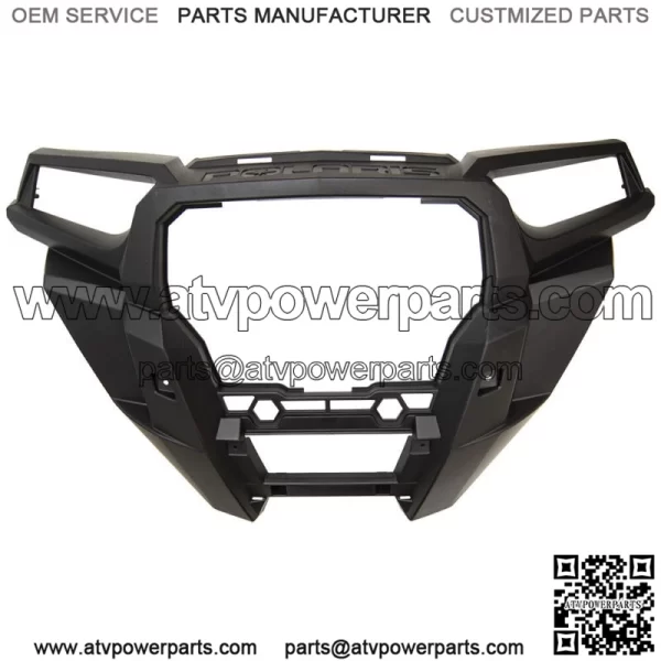 Polaris 5453075-070 Black Front Bumper Fascia 2017-2018 4 Part RZR Turbo XP (For: Polaris)