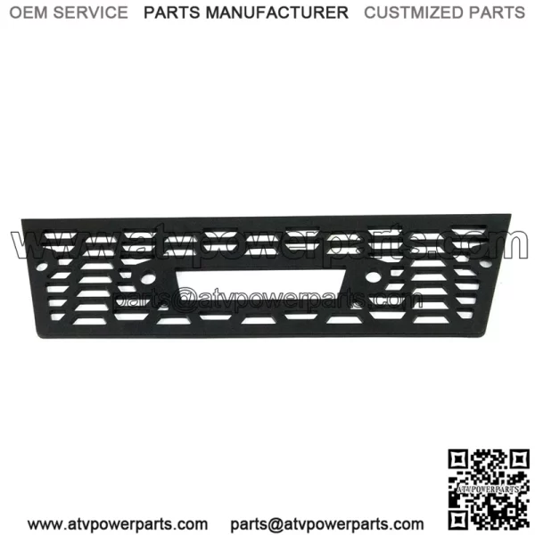 Polaris Ranger Bumper Screen, Upper, Gloss Black,  OEM Part 5439231-070, Qty 1