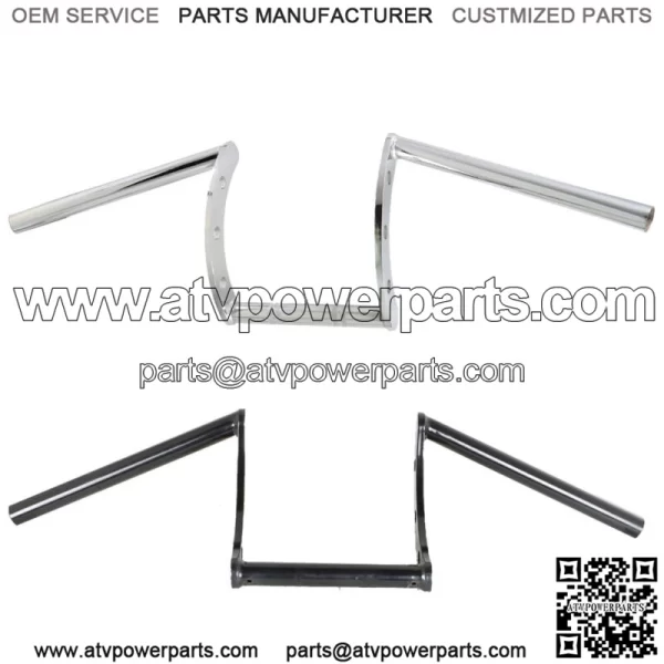22mm 7/8" Motorcycle Z Bars Handlebar Handlebars For Sportster Ctom Chopper