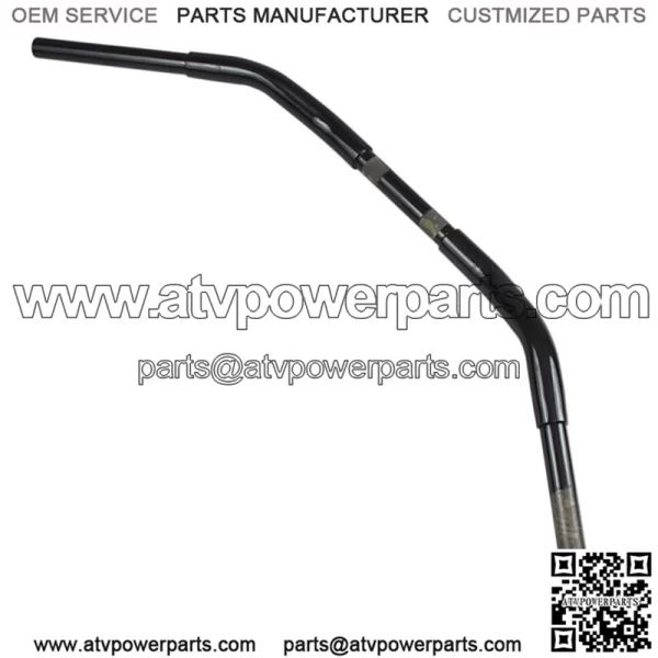 Black Classic Style 1-1/4" Handlebar - 0601-4243