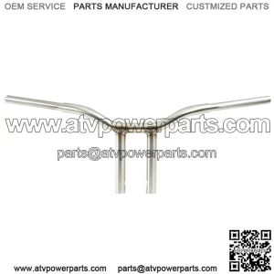 Welded Straight-Riser Handlebar 10" LA-7337-10SS