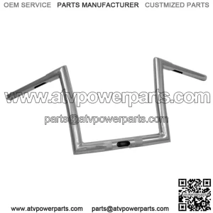 1 1/4" Handlebars 10" Chrome 0601-3982